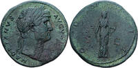  Sesterz 124-125 Rome Roman Empire, Hadrian, Rome, Bronze, RIC:738 SS+ 323.20 US$  +  28.86 US$ shipping