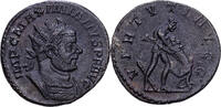  Antoninianus 289 Lugdunum Roman Empire, Maximianus, Lugdunum, Silver SS+ 287.41 US$  +  28.86 US$ shipping