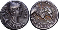  Denarius 68 v. Chr Rome Roman Republic, Hosidia, Rome, Silver SS+ 333.58 US$  +  28.86 US$ shipping