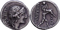  Denarius 108-107 v. Chr Rome Roman Republic, Herennia, Rome, Silver SS+ 345.13 US$  +  28.86 US$ shipping