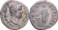  Denarius 137-138 Rome Roman Empire, Hadrian, Rome, Silver, RIC:2325 SS 218.16 US$  +  28.86 US$ shipping