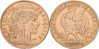 France 10 Francs 1905 Paris Marianne, Paris, Gold, Gadoury:1017, KM:846 EF(40-45)