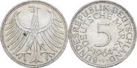 Federal Republic of Germany 5 Mark Stuttgart, Silver -