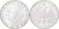 Federal Republic of Germany 5 Mark Karlsruhe, Silver -
