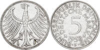 Democratic Republic of Germany 5 Mark Stuttgart, Silver -