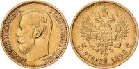 Russia 5 Roubles 1898 St. Petersburg Nicholas II, St. Petersburg, Gold, ... 761.82 US$  +  28.86 US$ shipping