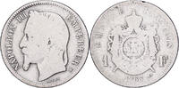 France Franc Napoleon III, Strasbourg, Silver, Gadoury:463 -