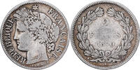 France 2 Francs Cérès, Bordeaux, Silver, Gadoury:529 -