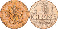 France 10 Francs Mathieu, Paris, Tranche A, Nickel-brass -