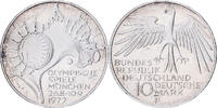 Federal Republic of Germany 10 Mark Stuttgart, Silver, KM:133 -