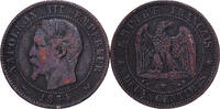 France 2 Centimes Napoleon III, Lille, Bronze, Gadoury:103 -