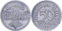 Weimar Republic 50 Pfennig Berlin, Aluminum, KM:27 -