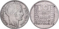 France 10 Francs Turin, Paris, Silver, Gadoury:801, KM:878 -