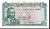 Kenya 10 Shillings Banknote, 1974-07-01, KM:7e -