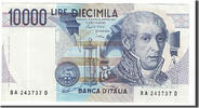 Italy 10,000 Lire Banknote, 1984-09-03 -