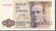 Spain 5000 Pesetas Banknote, 1979-10-23 -