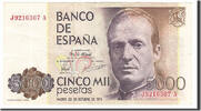 Spain 5000 Pesetas Banknote, 1979-10-23 -