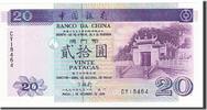 Macau 20 Patacas Banknote, 1996-09-01 -