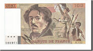 France 100 Francs Banknote, 100 F 1978-1995 ''Delacroix'' -