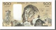 France 500 Francs Banknote, 500 F 1968-1993 ''Pascal'', 1990-02-01 -