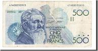Belgium 500 Francs Banknote -