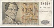 Belgium 100 Francs Banknote, 1954-01-09 -
