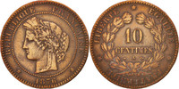 France 10 Centimes Coin, Cérès, Paris, Bronze, KM:815.1 -