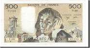 France 500 Francs Banknote, 500 F 1968-1993 ''Pascal'', 1990-07-05 -