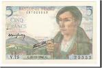 France 5 Francs Banknote, 5 F 1943-1947 ''Berger'', 1943-11-25 -