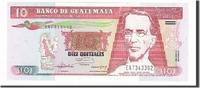 Guatemala 10 Quetzales Banknote, 1992-07-16 -