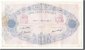 France 500 Francs Banknote, 500 F 1888-1940 ''Bleu et Rose'' -