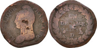 France Decime Coin, Dupré, Lyon, Bronze, KM:644.5 -