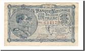 Belgium 1 Franc Banknote, 1920-12-21, KM:92 -