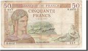 France 50 Francs Banknote, 1936-06-18, Fayette:17.27, KM:81 -