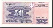 Bosnia - Herzegovina 50 Dinara Banknote, Undated, KM:47 -