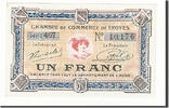 France 1 Franc Banknote, Pirot:124-14, Troyes -