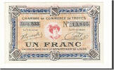 France 1 Franc Banknote, Pirot:124-14, Troyes -