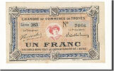 France 1 Franc Banknote, Pirot:124-12, Troyes -
