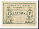 France 1 Franc Banknote, Pirot:21-45, Bayonne -