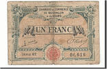 France 1 Franc Banknote, Pirot:25-27, Besançon -