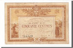 France 50 Centimes Banknote, Pirot:65-1, La Roche-sur-Yon -
