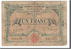 France 1 Franc Banknote, Pirot:25-27, Besançon -