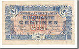 France 50 Centimes Banknote, Pirot:80-1, Melun -