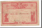 France 1 Franc Banknote, Pirot:65-17, La Roche-sur-Yon -