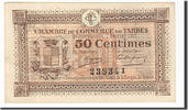 France 50 Centimes Banknote, Pirot:120-1, Tarbes -