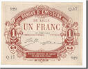 France 1 Franc Banknote, Pirot:59-1589, Lille -