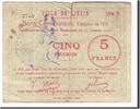 France 5 Francs Banknote, Pirot:62-815, Liévin -