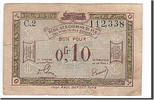 France 10 Centimes Banknote, Pirot:135-2, Régie des chemins de Fer -