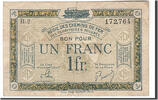 France 1 Franc Banknote, Pirot:135-5, Régie des chemins de Fer -