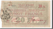 France 20 Francs Banknote, Pirot:59-155, Auby -